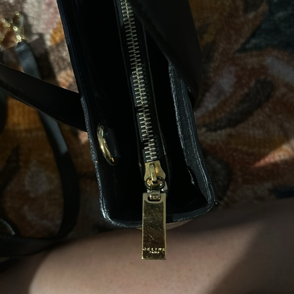 Authentic Celine Macadam Pattern 2way Shoulder Bag - Picture 5 of 14